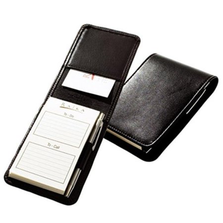 RAIKA Raika SF 125 BLK Note Taker Case with Pen - Black SF 125 BLK